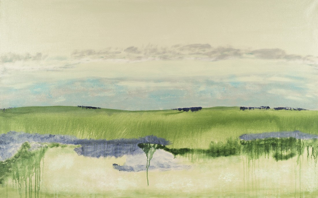 "Meditation Meadow" by Jana Kappeler, exhibited at Hilliard Lyons