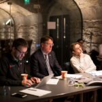 Jon Bradford (Programme Advisor), Aidan Connolly (CIO Alltech) and David Hunt, co-founder Agrilarity