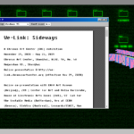 Screenshot of Curatorial text on homepage