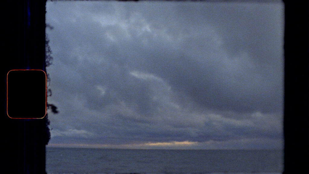 Image: Carlos Javier Ortiz, Poem to Benicio 1. A color photo shows a body of water under a clouded sky. Image courtesy of the artist.